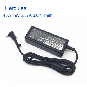 Adaptateur de chargeur/alimentation pour <span class=keywords><strong>ordinateur</strong></span> <span class=keywords><strong>portable</strong></span> 45W 19V/2.37A <span class=keywords><strong>3</strong></span>.0*1.1mm PA-1450-26 pour <span class=keywords><strong>Acer</strong></span> <span class=keywords><strong>Aspire</strong></span> <span class=keywords><strong>3</strong></span> Chromebook 11 C732T Swift <span class=keywords><strong>3</strong></span> SF315 - Product Image 1
