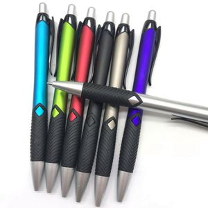 Manufacturers Hot Press Plastic Ballpoint Pen Office Signature Pen Smooth Writing Can Be Customized LOGO - Product Image 4