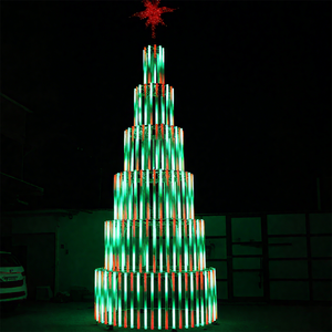 Árboles artificiales personalizados de fábrica, árbol de Navidad enorme para paisajismo al aire libre, árbol de Navidad realista - Product Image 1
