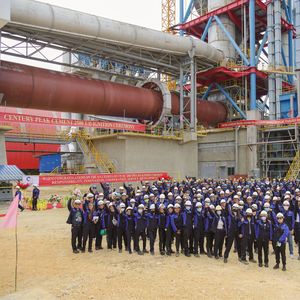 Horno rotatorio <span class=keywords><strong>Ferro</strong></span> clorhie, fosfato de hierro, cal, yeso para Cal viva, esponja, hierro, mezcla de gas, carcasa de tambor - Product Image 2