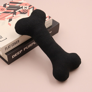 Creative cotton <b>wool</b> pet dog toys, bone-shaped durable dog toys, squeaky pet toy gifts. - Product Image 4