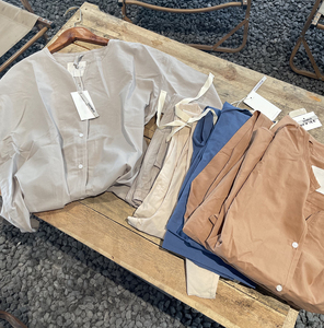 YUNCHI piama kustom katun organik wanita, baju tidur lengan panjang untuk perempuan musim semi/musim panas lembut kasual pakaian rumah - Product Image 3