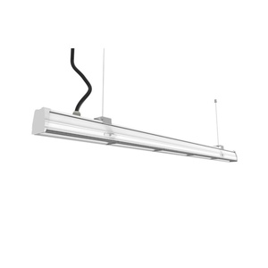 Luminaria Lineal LED Suspendida de Aluminio, Iluminación de Emergencia para Supermercados u Oficinas, Tubos LED de Bajo Consumo - Product Image 4
