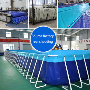 <span class=keywords><strong>Piscina</strong></span> Comercial Portátil de PVC Rectangular <span class=keywords><strong>Ultra</strong></span> <span class=keywords><strong>Frame</strong></span>, <span class=keywords><strong>Piscina</strong></span> Elevada, Parque Acuático Móvil para Adultos - Product Image 6