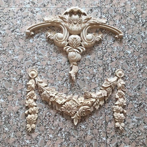 Apliques de Madera Tallada CNC para Arquitectura, Molduras de Esquina, Apliques de Madera Tallada, Apliques Decorativos para Muebles - Product Image 5