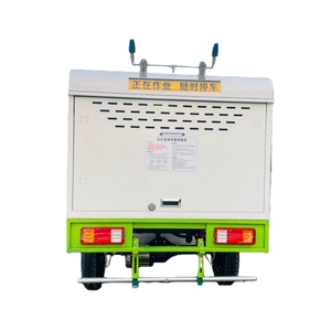 รถทำความสะอาดแรงดันสูงไฟฟ้า <span class=keywords><strong>3</strong></span> <span class=keywords><strong>ล้อ</strong></span>ขนาดเล็ก รถบรรทุกฉีดน้ำพลังงานแบตเตอรี่ขนาดเล็ก - Product Image 6