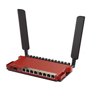 Router Mikrotik L009UiGS-2HaxD-IN, el Mejor del 2025, Doble Banda 2.4G y 5G, 802.11ax, Encriptación WEP, 8 Puertos LAN - Product Image 3