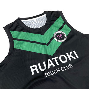 Camiseta de baloncesto con diseño de impresión por sublimación personalizado, ropa deportiva barata, camiseta de baloncesto de equipo de cuello redondo - Product Image 3