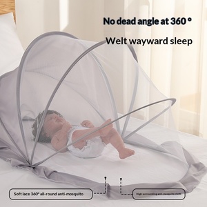 Moustiquaire pliable pour bébé, une seule pièce, rangement facile, aucune installation requise, fabriqué en Chine. - Product Image 3