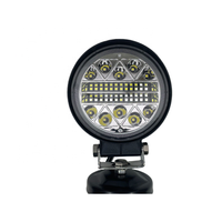 Nueva Luz LED BSG de Alta Potencia de 4 Pulgadas, IP68 Impermeable, Redonda, para Conducción y Posición, para Automóvil y Camión, Material de Aluminio, 12V 24V