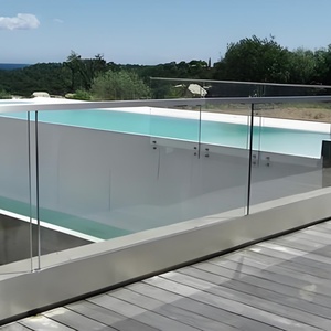 Rampe en verre laminé PVB à quatre couches anti-explosion - Norme de sécurité de qualité financière - Product Image 6