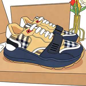 Chaussures de sport de marque, directement de l'usine, chaussures de marche élégantes et décontractées, chaussures pour hommes de haute qualité et luxueuses - Product Image 5