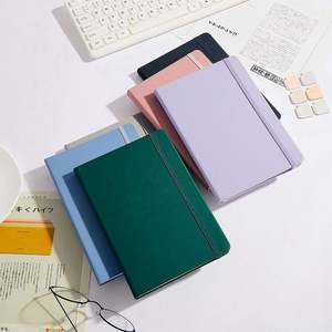 Custom Logo <b>A5</b> Notebook Business Linen Journals PU Leather Hardcover Notebooks Promotional Gift - Product Image 3