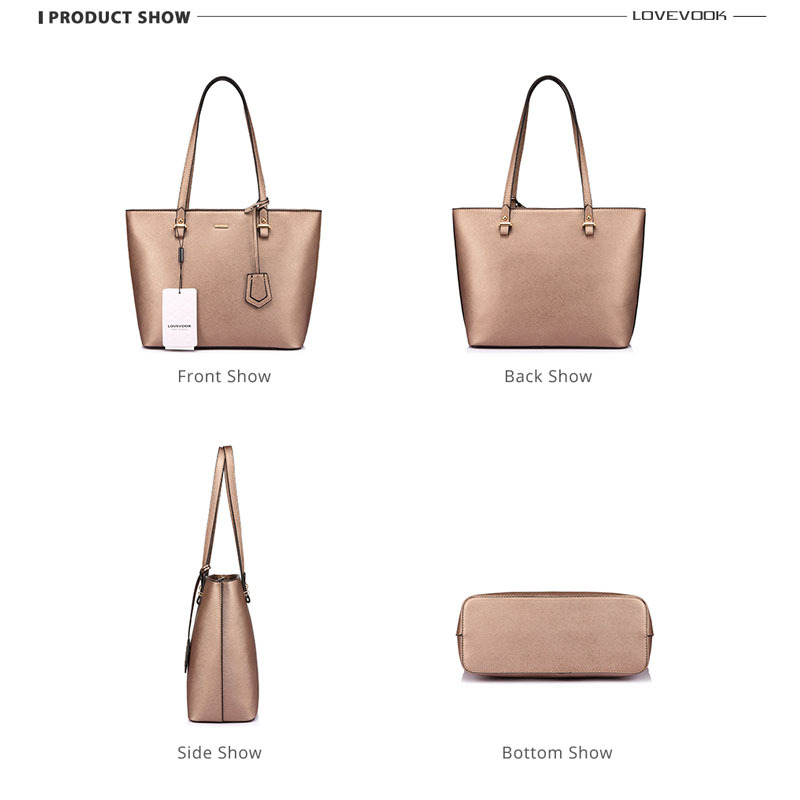 Femme Sac À Main Femme Grande Capacité Composite Fourre-Tout Dames Sacs Mode Épaule Bandoulière Sac À Main Petit Sac À Main