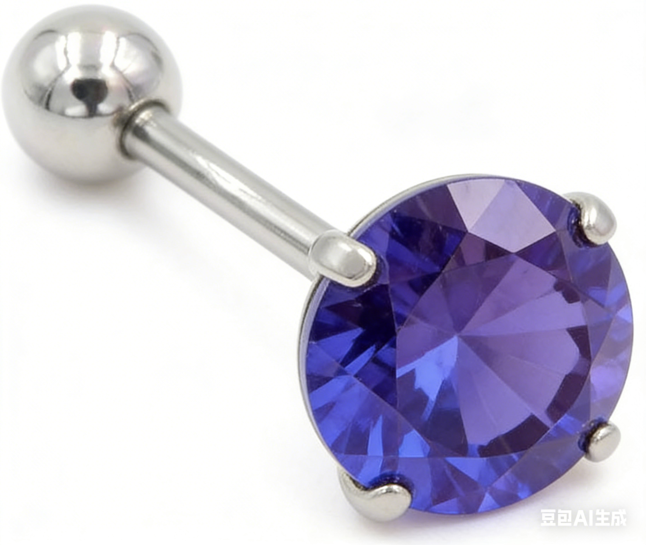 Fond en acier violet bleu Zirconium