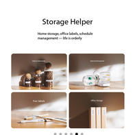 Imprimante d'étiquettes pour maison intelligente, papier pour étiquettes * 3 rouleaux, impression thermique, pas d'encre requise, articles pour la maison intelligente>>Produits pour la maison intelligente