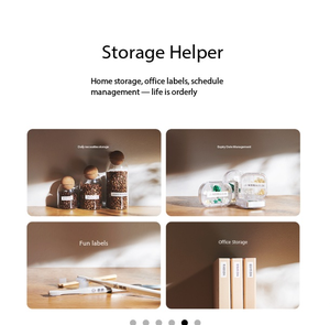 Impresora de Etiquetas para Hogar Inteligente, Papel para Etiquetas * <span class=keywords><strong>3</strong></span> Rollos, Impresión Térmica, Sin Tinta, Artículos para el Hogar Inteligente>>Productos para el Hogar Inteligente - Product Image 2