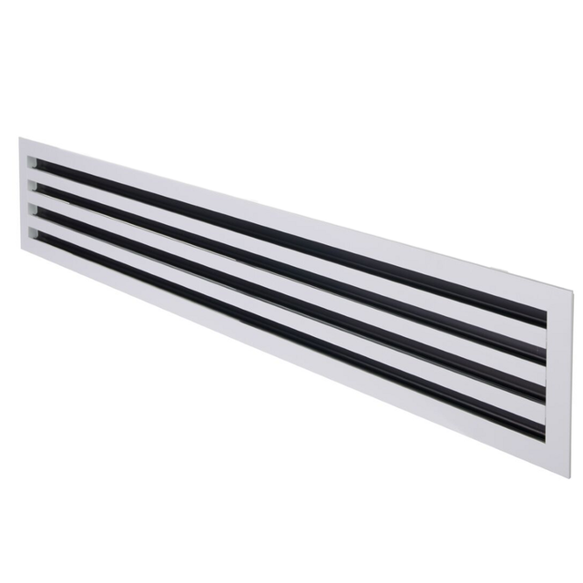 HVAC Systems  Adjustable Blades Aluminium Ceiling Installing Linear Slot Diffuser