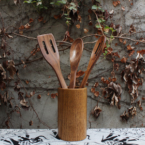 Vente en gros d'ustensiles de cuisine antiadhésifs, grattoir, spatule, casserole, cuillère, ustensiles de cuisine en bois de <span class=keywords><strong>bambou</strong></span> pour ustensiles de cuisine - Product Image 2