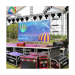 Layar Led mobil, kecerahan tinggi P1.56 dalam ruangan LED dinding kinerja langsung layar LED sewa Led tahan air latar belakang panggung layar besar - Product Image 1