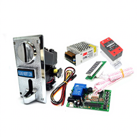 Kit DIY de carte de contrôle JY-15B avec accepteur de pièces multi-monnaies et relais SSR pour machine de lavage de voitures, distributeurs d'eau et contrôle de jeux d'arcade