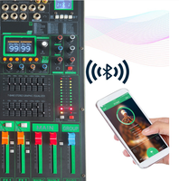 Console de Mixage Audio Professionnelle GBUB PMA802FX à 8 Canaux avec Double Groupement, Double DSP 99, Alimentation Fantôme 48V, MP3, USB et Bluetooth