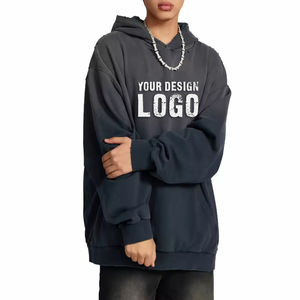 Sudadera con Capucha de Algodón de Alta Calidad, 458G, Lavada, Holgada, Informal, con Hombros Caídos, Estilo Urbano, para Mujer - Product Image 5