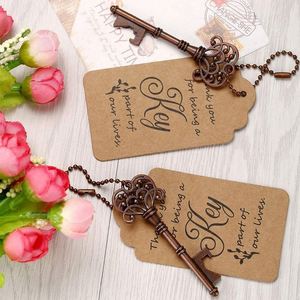 <b>Vintage</b> <b>Key</b> Bottle Opener Wedding Favor Rustic Decor Bridal Shower Gift Customizable Souvenir for Farmhouse Party - Product Image 4