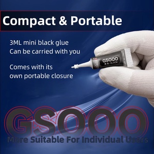 3Ml Mini Màu Đen Keo Điện Thoại Di Động Màn Hình LCD Gsooo Mạnh Mẽ Mềm Sửa Chữa Bezel Sealant Dính Trò Chơi Giao Diện Điều Khiển Máy Tính Xách Tay Máy Tính Keo - Product Image 5