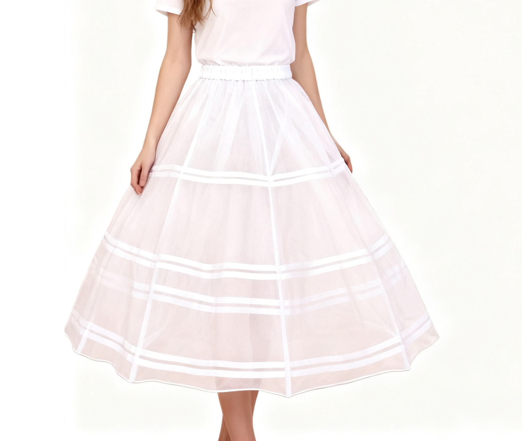 a line tiered wedding dress 1455 by Martina Liana main image 1