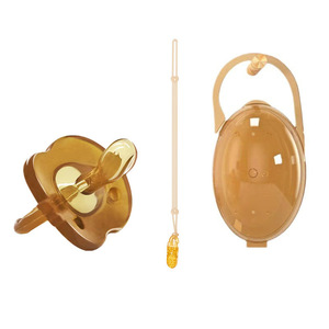 Boîte de rangement anti-chute en PP, sucette apaisante en silicone souple, confort pour le mamelon, utilisation quotidienne, sucette pour nouveau-né, bébé - Product Image 5