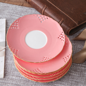 Cute European <b>Bone</b> <b>China</b> 200ml Durable Heat-Resisting Cup Saucer <b>Set</b> British Western Style Afternoon <b>Tea</b> Coffee Mug Home Decor - Product Image 4