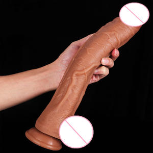 Hochwertiger Realistischer XXL-<span class=keywords><strong>Dildo</strong></span> aus Weichem Silikon Sexspielzeug für Frauen - Product Image 2