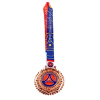 Prix bon marché d'usine Médaille de sublimation souvenir de récompense sportive personnalisée
