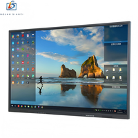 Tableau blanc interactif intelligent MIDA 4K LED LCD 55/65/75/86 pouces avec écran tactile pour l'enseignement et les réunions