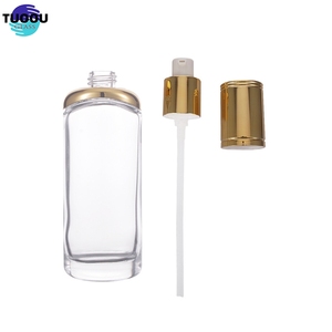 Trong Kho bán buôn Rose Gold mỹ phẩm sang trọng bao bì Bộ thủy tinh rỗng rõ ràng cho chăm sóc da <span class=keywords><strong>container</strong></span> <span class=keywords><strong>Radian</strong></span> chai và Jar Bộ - Product Image 2