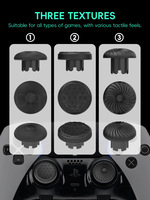 Manettes de remplacement en plastique pour PS5, PS4, PS5 Edge, manette Xbox, 6 en 1, capuchons de joystick interchangeables, poignées de pouce