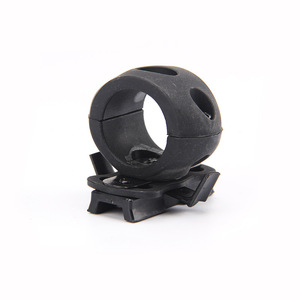 Clip de fixation universel pour lampe de casque en nylon modulaire, taille unique, support d'outillage d'éclairage extérieur - Product Image 2