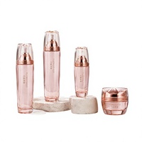 Collection de luxe de flacons en verre et de pots à crème 50g 40ml 110ml 130ml Emballage pour soins de la peau Pompe pulvérisateur Logo personnalisé