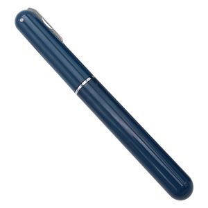 Ouvre-bouteille à vin et champagne pneumatique en acier inoxydable, style stylo, bleu, rond, polyvalent, écologique - Product Image 1