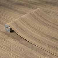 Rollo de suelo de vinilo lavado blanco Peel and Stick, baldosas de vinilo autoadhesivas gruesas, suelo de tablón de madera