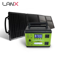 Estación de Energía Portátil LANX de 600W 537WH con Carga Rápida QC3.0-PD, Batería Recargable USB Tipo C, Universal 240V 110V