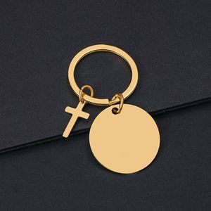 Pendentif vierge personnalisable, impression UV durable, gravure laser, logo, nom, porte-clés en acier inoxydable - Product Image 5