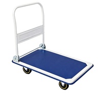Carretilla de Plataforma Plegable de Hierro Industrial Multicolor Personalizada con 4 Ruedas 2026