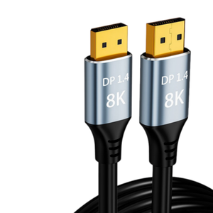 สายเคเบิล OFC DP 1.4 ชายต่อชาย 8K 60HZ 4K 144HZ HD สำหรับการ์ดจอ จอเกมมิ่ง ทีวี แล็ปท็อป จอแสดงผล ความยาว 1.5 เมตร คุณภาพสูง จำนวนมาก - Product Image 3