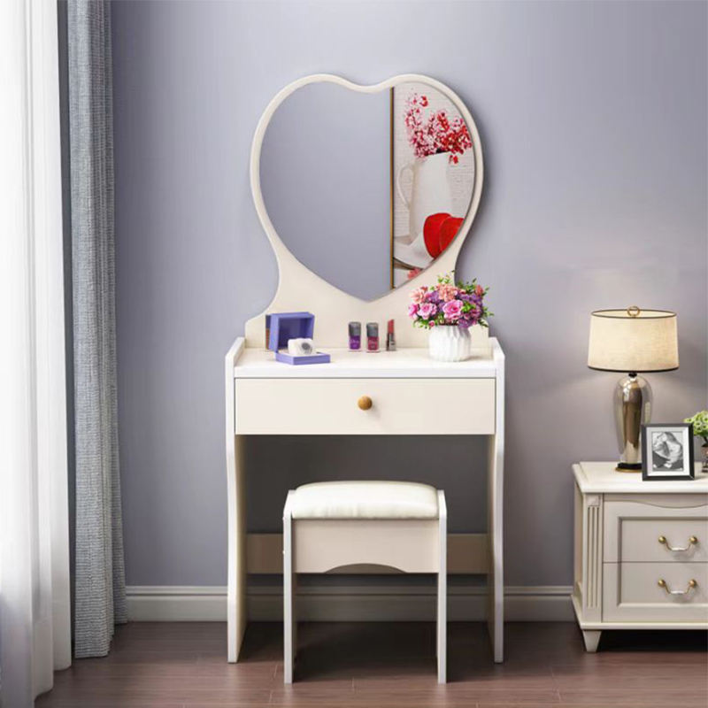 50cm Love Mirror White