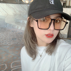 Gafas De Sol con bloqueo De luz azul para mujer, lentes De Sol De lujo con bloqueo De luz azul, De tamaño grande, <span class=keywords><strong>Retro</strong></span>, cuadradas, De medio marco - Product Image 2