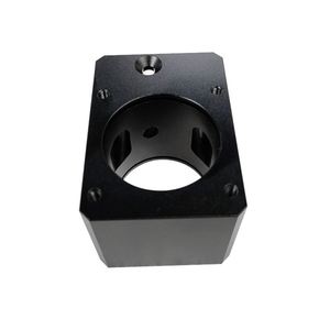 Fabrication sur mesure de haute qualité en aluminium et acier inoxydable, usinage de précision CNC, fraisage, brochage, alliage 6061 anodisé noir - Product Image 2