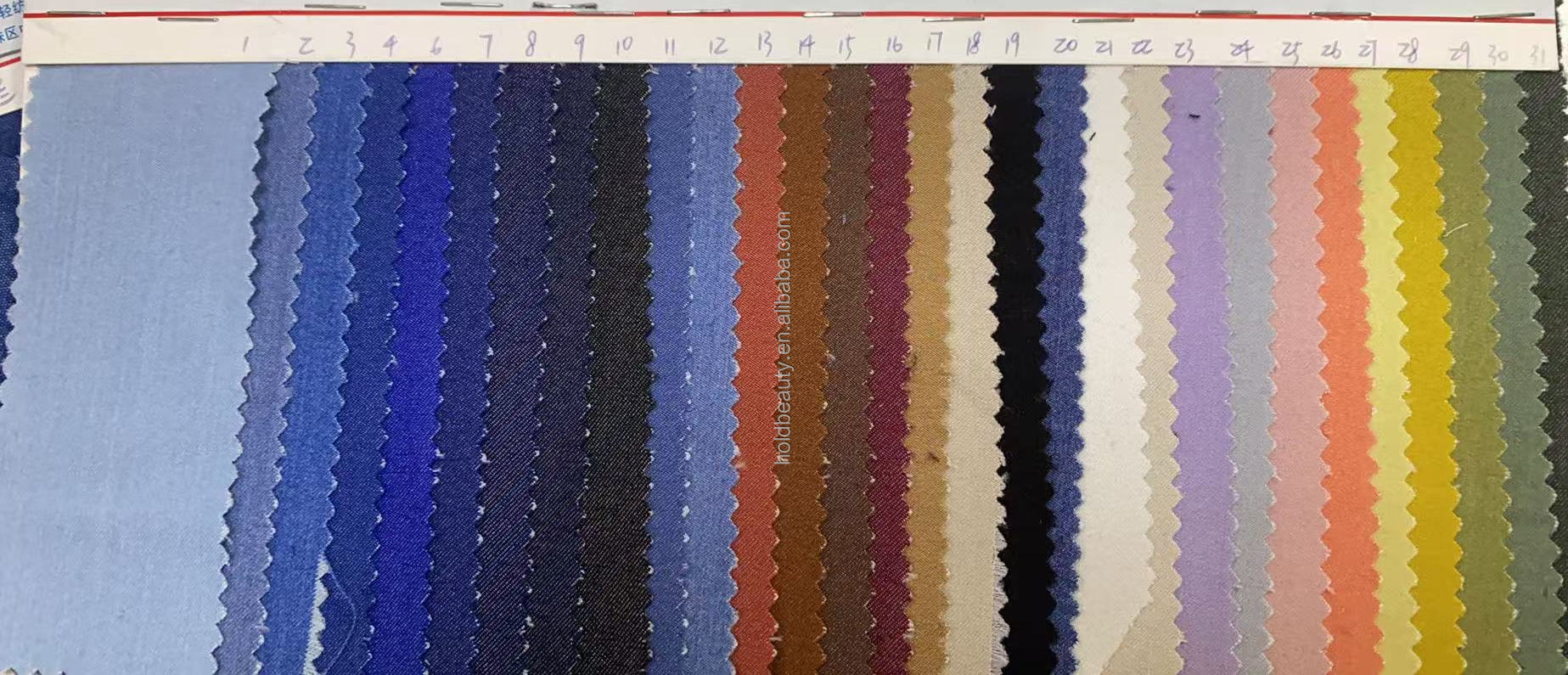 carte de couleurs