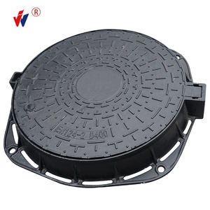 LANWEI LWRC1001 putdeksel van ductiel gietijzer D400 EN124-norm, vergrendelbaar, hoge zichtbaarheid voor parkeerveiligheid - Product Image 2